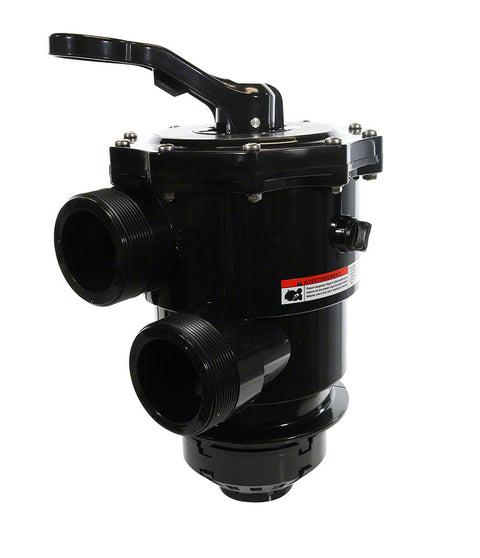 Tagelus(r) ABS Clamp Style Backwash Multiport Valve Without Union; 2 Inch; 6 Inch Neck - Poolweb Image