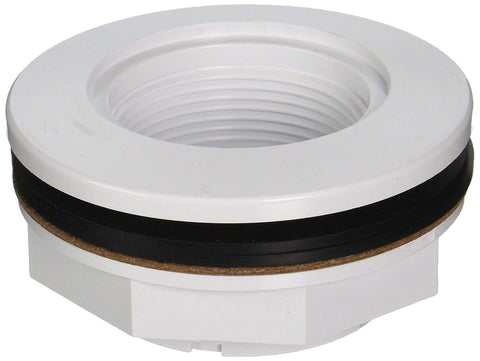 Inlet Fitting; 1-1/2 Inch Socket; White - Poolweb Image