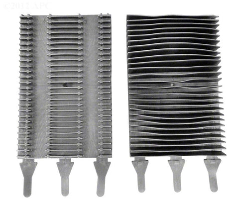 Brush Kit for Polaris 9300; 9300xi Sport Robotic Pool Cleaners; Gray; Set of 2 - Poolweb Image