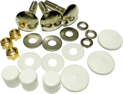 Sr Smith Mounting Bolt Kit for Frontier II Diving Board Stands; Stainless Steel - Poolweb Image