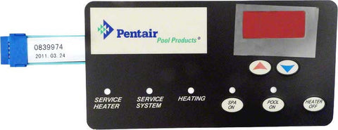 Membrane Pad for Na; Lp Series Mastertemp(r) Heater Electrical System - Poolweb Image
