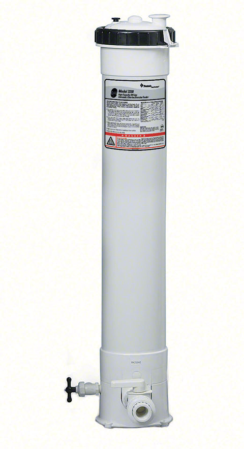 Rainbow(tm) Hc-3330 Automatic Commercial High Capacity Chlorinator for Chlorine or Bromine Tablets; 34 Gpm; 1/carton - Poolweb Image