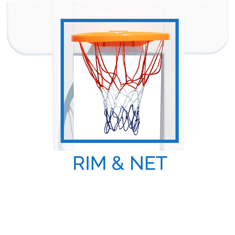 Swimline®; Replacement Rim & Net; for Use With: Pool Jam Combo - Inground Basketball/volleyball - Pool Supplies Canada Image
