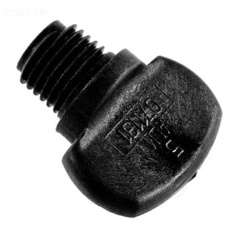.25" Black Whisperflo Drain Plug - Pool Supplies Canada Image