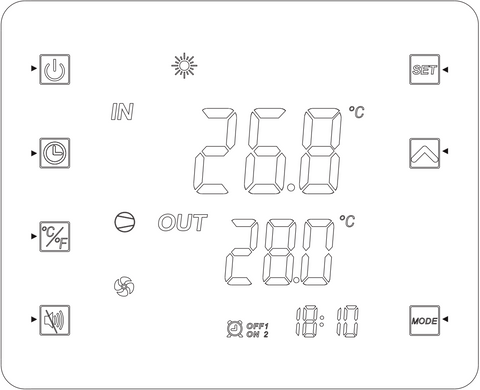 Hayward HP50A1 | HP70A1 LED Controller - HPX95005-310261