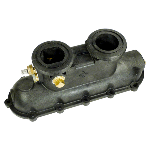 Front Header Assembly for H-series Induced Draft; Electronic Ed2 Style and Millivolt/electronic Ed1 Style Heaters - Pool Supplies Canada Image