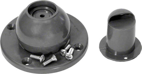 Inlet Eyeball Kit; Gray (includes Screw; Face Plate; Ball; 4 Nozzles) - Poolweb Image
