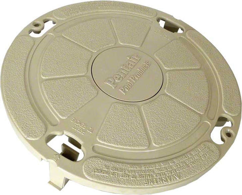 Admiral Skimmer Lock Down Lid (tan) - Poolweb Image