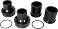 Black Bulkhead Union Set for Clean & Clear Plus Cartridge Filter; 1-1/2 Inch X 2 Inch - Poolweb Image