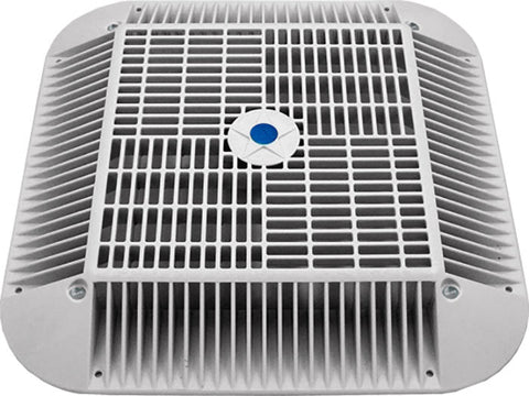 16"x16" White 12"x12" Retrofit Suction Cover & Frame - Poolweb Image