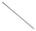 Rainbow Lifegard 820-12 1-piece Straight Telescopic Pole; 12 Ft X 1-1/8 Inch; Aluminum; Clear; 12/carton - Poolweb Image
