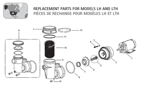 Carvin Strainer Case Assembly