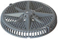 8" Dark Gry Round Main Drain Cover - Poolweb Image