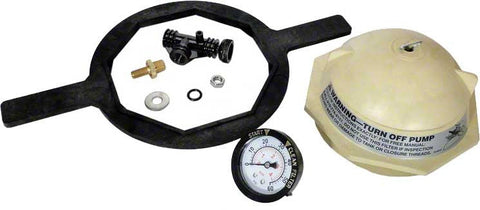 Tan V Thread Closure Kit for Triton II Sand Filter Model Tr100 and Tr140; 6 Inch - Poolweb Image