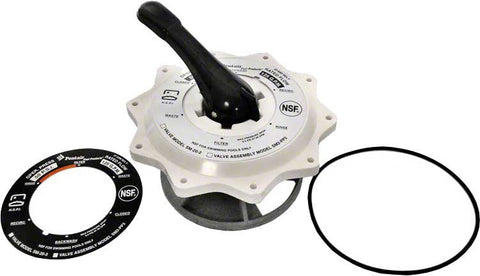 Valve Top Assembly for Hiflow 2 Inch Top and Side Mount Multiport Valve Model 261055 and 261152 - Poolweb Image