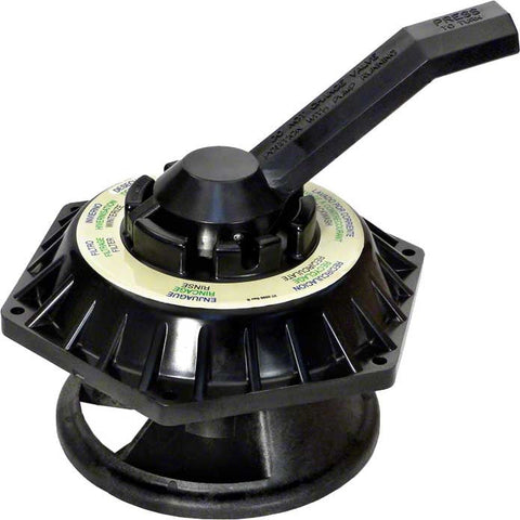 Top Valve Assembly for Hiflow 6-way 1-1/2 Inch Multiport Valve; Sand Dollar(r) Sand Filter - Poolweb Image