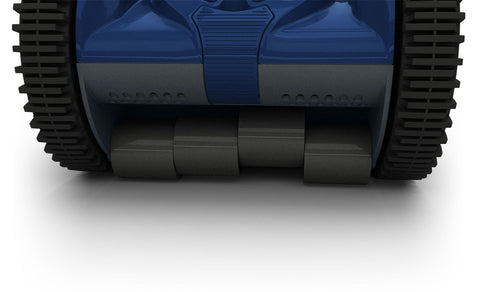 Blue and grey pool cleaner