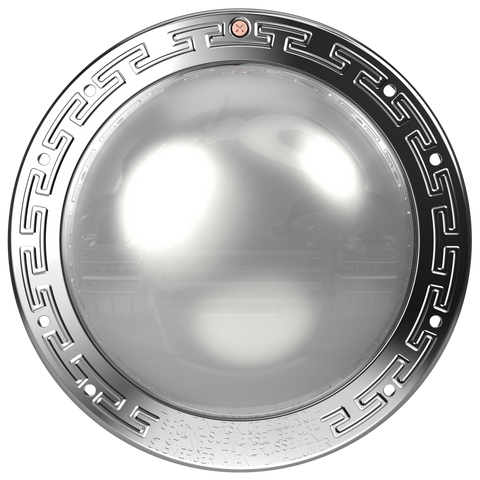 Front angle of the IntelliBrite Architectural Series Pool Light