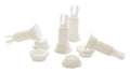 176 Axle Assembly for 203 Provac Pool and Spa Vacuum Heads; Plastic; 4 Set/card; 12/pack; Bubble Pack - Poolweb Image
