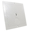 Square Deck Plate Cover for Sp1082; Sp1083; Sp1084; Sp1085; Sp1086 Automatic Skimmers; Gray - Poolweb Image