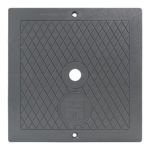 Square Cover for Automatic Skimmers; 10 Inch; Dark Gray - Poolweb Image