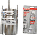 Stainless Steel Horizontal/vertical Positive Pressure Venting Appliance Adapter for Sta-rite(r) Max-e-therm Pool and Spa Heater - Poolweb Image