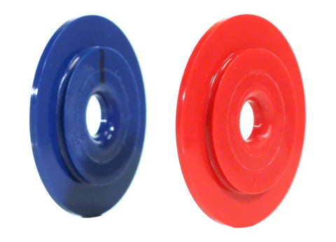 Red/blue Uwf Restrictor Disks - Pool Supplies Canada Image