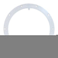 10 Hole Sealing Ring for Large Stainless Steel Vinyl/fiberglass Niches; White - Poolweb Image