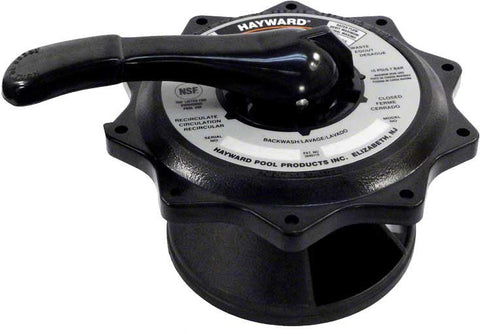 Sp0715 | Sp0716 Multiport Key, Cover Assembly (black) - Poolweb Image