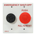 Double Gang Plate Shut-off Switch with Alarm for Compool Pool and Spa Control Systems - Poolweb Image