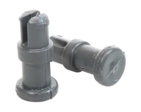 2/pk Legend Gry Snap Fit Vac Tube Post - Poolweb Image