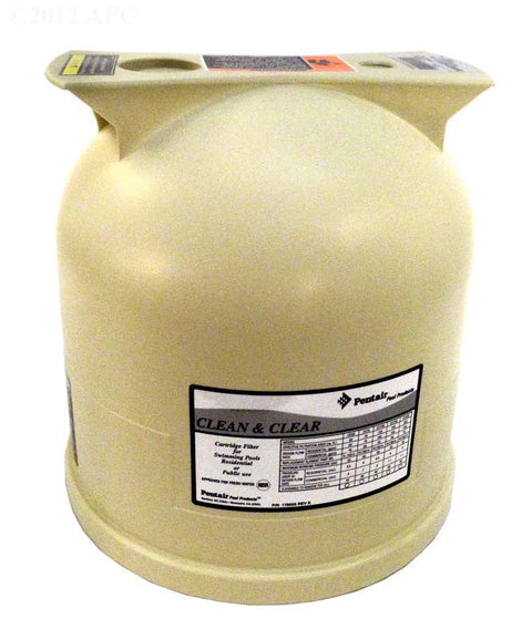 Almond Lid for Easyclean DE Inground Filter System; Clean & Clear/predator 75/150/200 Sq-ft Filter Systems - Poolweb Image