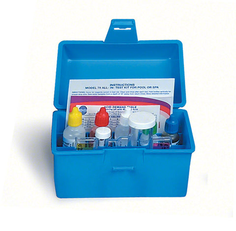 #78hr 4-way "all-in-one" Test Kit; Bubble Pack; 12/carton - Poolweb Image
