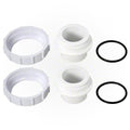 2"s White Valve Adapter Kit - Pool Supplies Canada Image