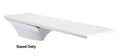 Sr Smith Flyte Deck II Stand with Jig and Fulcrum Pad for 8 Ft Board; Radiant White - Poolweb Image