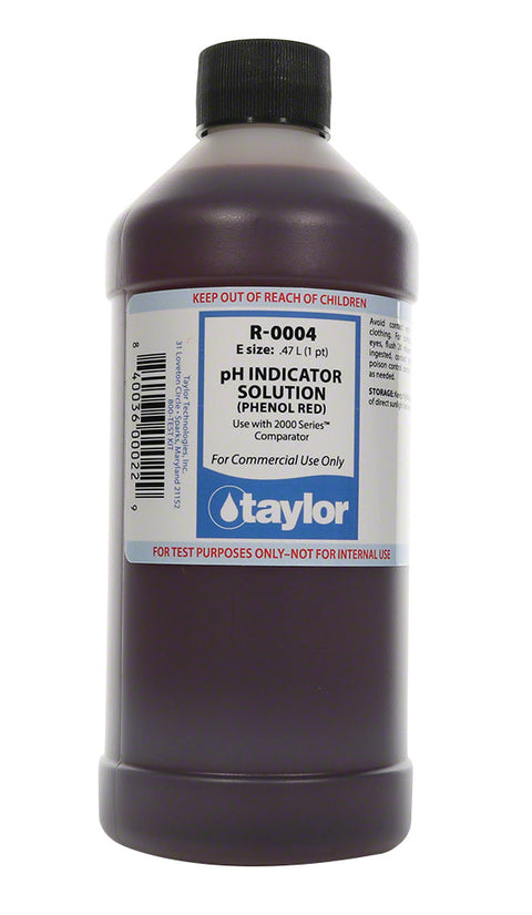 Phenol Red #4 16 Oz - Poolweb Image