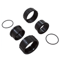 31150109r2-blk 2pk 2" Half Unions Saniclear Blk - Pool Supplies Canada Image