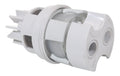 Hydrotherapy Jet-air III Series Nozzle (white) - Poolweb Image