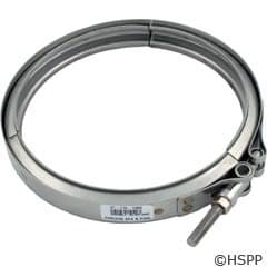 Clamp for 2 Inch Multiport Top and Side Mount Valve; Tagelus Filter; 8.35 Inch Dia. - Pool Supplies Canada Image 2