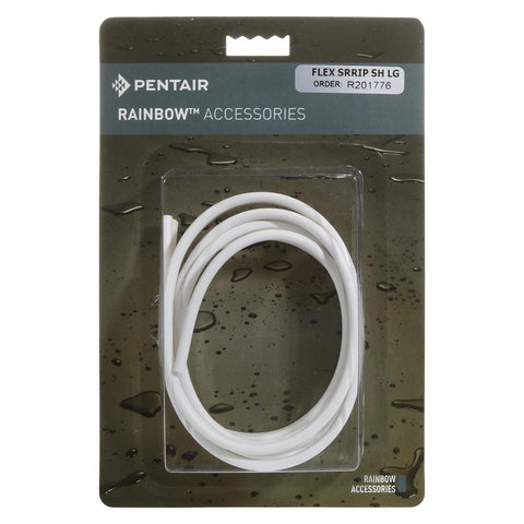 Short Leg Flexible Strip for 214r; 222r; 214; 222; 229 Provac®Flexible Vacuum; 5 Ft; White; 12/pack - Poolweb Image