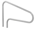51" .049 Ss 3-bend Deck Mount Stair Rail - Poolweb Image