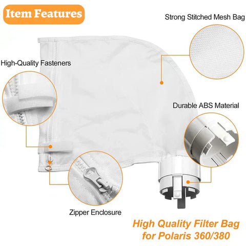 All-purpose Bag for Polaris Vac-sweep 360/380 Pool Cleaners - Pool Supplies Canada Image