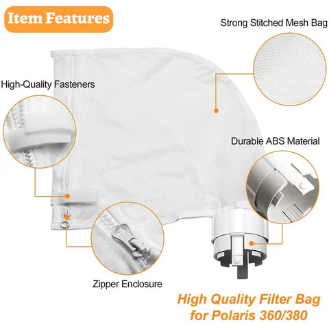 All-purpose Bag for Polaris Vac-sweep 360/380 Pool Cleaners - Pool Supplies Canada Image