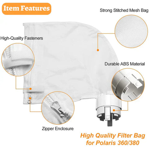 All-purpose Bag for Polaris Vac-sweep 360/380 Pool Cleaners - Pool Supplies Canada Image