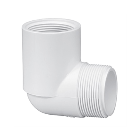 Lasco Fittings; Sch40 90 Degree Street Elbow Mpt X Fpt - Pool Supplies Canada Image