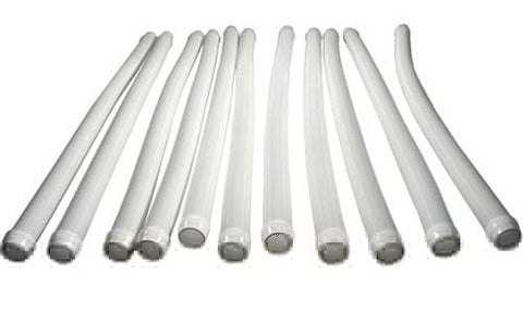 Hose Kit for Pool Cleaners; White; 1 M; 11/pack - Pool Supplies Canada Image