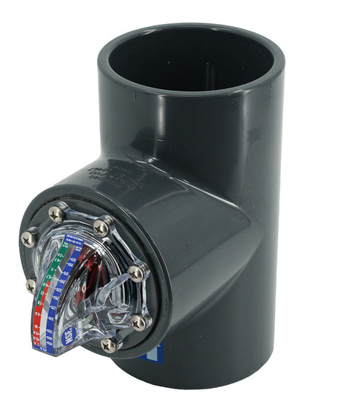 ; 4" Flowvis Flowmeter - Poolweb Image