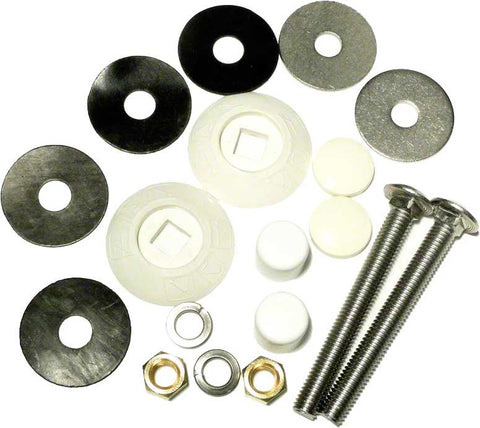 Sr Smith Bolt Kit for 6 Ft; 8 Ft; 10 Ft Diving Boards; White - Poolweb Image