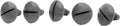 5/pk Legend Gry Wheel Screw - Poolweb Image