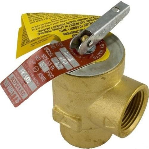 .75"fpt 50psi Bronze Pressure Relief Valve - Pool Supplies Canada Image